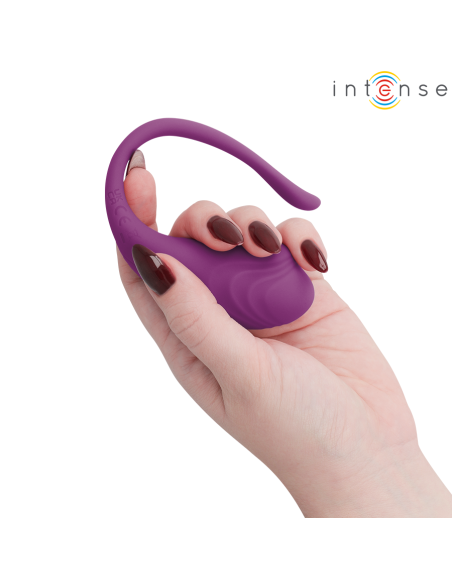 INTENSE - OLIVIA PURPLE VIBRUOJANČIAS KIAUŠINIS SU NUOTOLINIO VALDYMO PULTU
