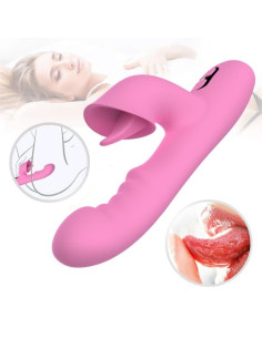 NALONE - T-MAY RABBIT VIBRATOR WITH PUSH AND OSCILLATING MOTION 2
