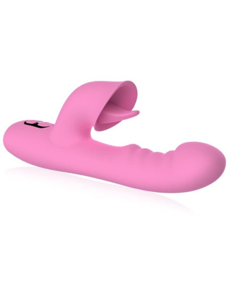 NALONE - T-MAY RABBIT VIBRATOR WITH PUSH AND OSCILLATING MOTION