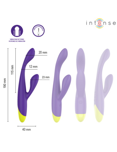 INTENSE - PAOLO RECHARGEABLE RABBIT STIMULATOR FOR G-SPOT AND CLITORIS