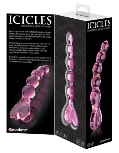 ICICLES - N. 43 STIKLINIS MASAŽUOKLIS