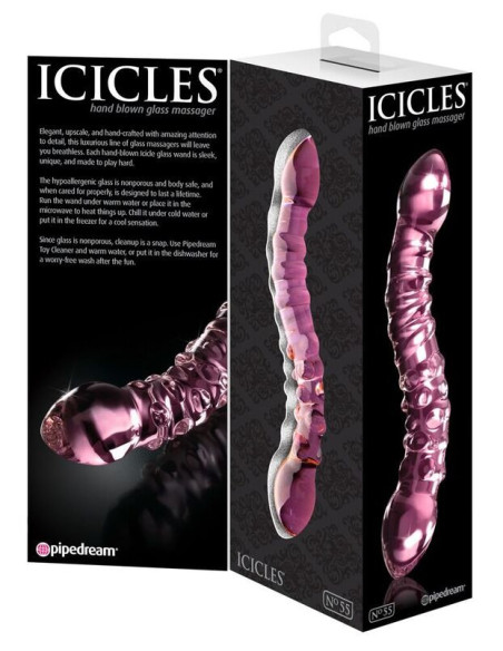 ICICLES - N. 55 STIKLINIS MASAŽUOKLIS