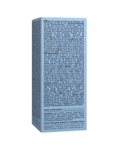 MISTER SIZE - DELAY GEL 50 ML