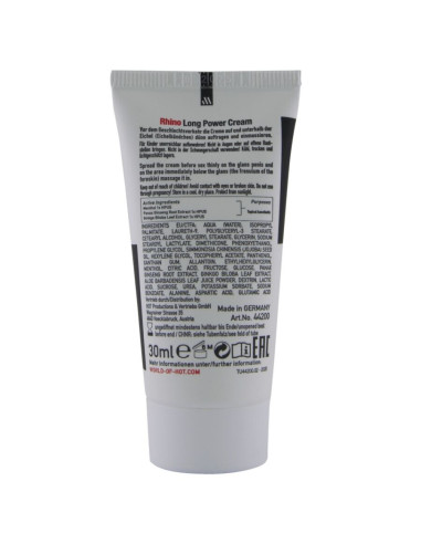 HOT - RHINO LONG POWER KREMAS 30 ML
