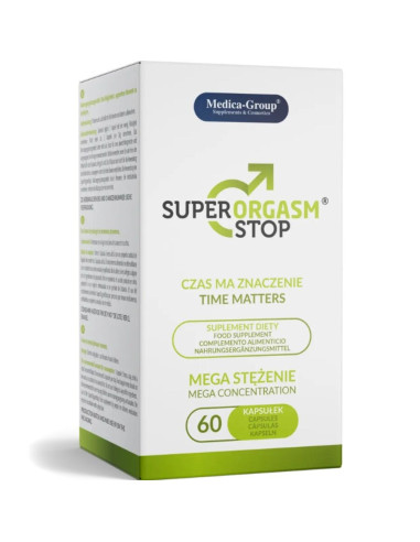 MEDICA GROUP – SUPER ORGAZMO STOP DELAY VYRAMS 60 KAPSULIŲ