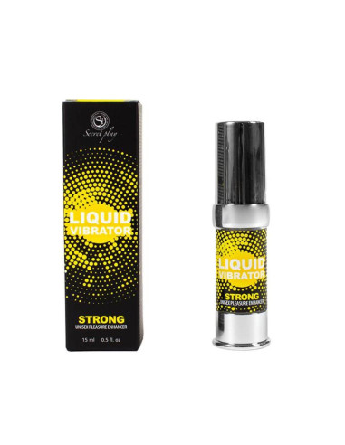 SECRETPLAY - LIQUID VIBRATOR STIMULATOR UNISEX STRONG 15 ML