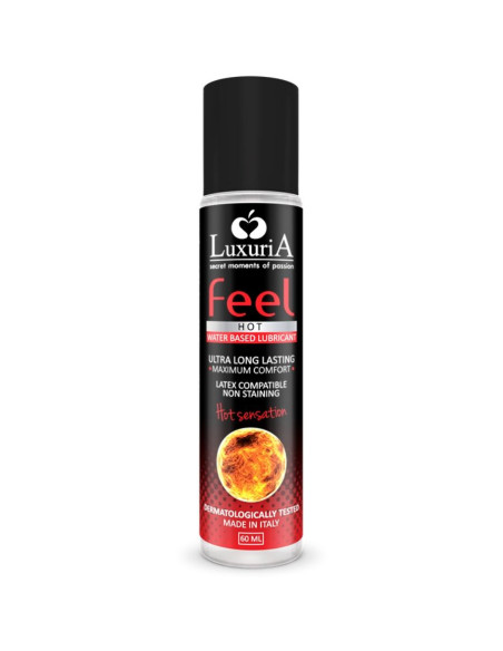 INTIMATELINE - LUXURIA FEEL HOT SENSATION WATER BASED LUBRICANT 60 ML