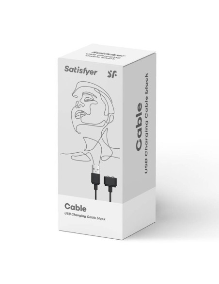 SATISFYER - ĮKROVIMO LAIDAS JUODAS