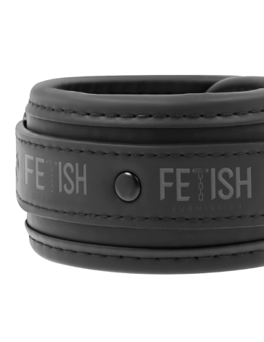 FETISH SUBMISSIVE - ANTRANKIŲ IR KAKLAIŠČIŲ RINKINYS SU NOPRENO PAMUŠALIU