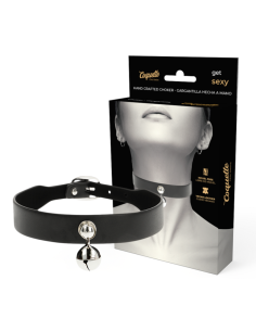 COQUETTE CHIC DESIRE - VEGAN LEATHER NECKLACE WOMAN RATTLE ACCESSORY