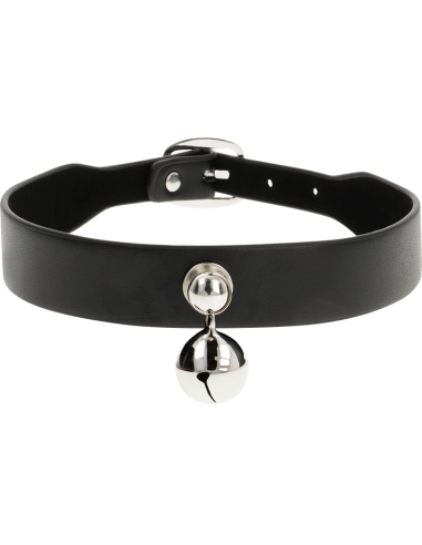 COQUETTE CHIC DESIRE - VEGAN LEATHER NECKLACE WOMAN RATTLE ACCESSORY