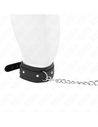 KINK - NECKLACE WITH LEASH 65 CM 1 RING ADJUSTABLE 38-49 CM X 5 CM