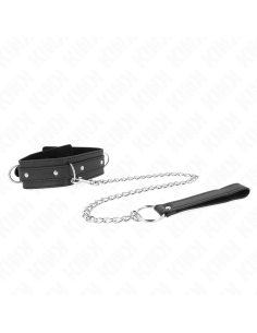 KINK - NECKLACE WITH LEASH 65 CM 3 RING MODEL 1 ADJUSTABLE 38-49 CM X 5 CM 2