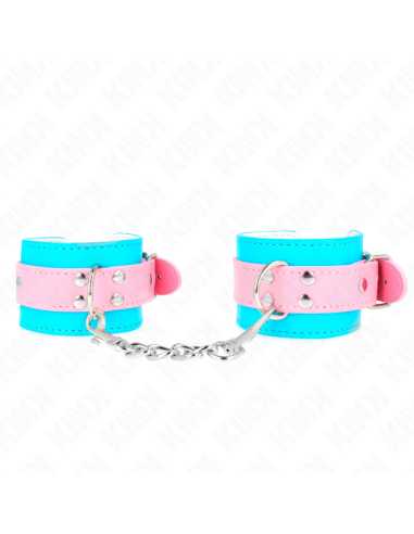 KINK - MIELAS RIŠO ĮRAŠAS MĖLYNAS - ROŽINIS REGULIUOJAMAS 16-28 CM X 5 CM