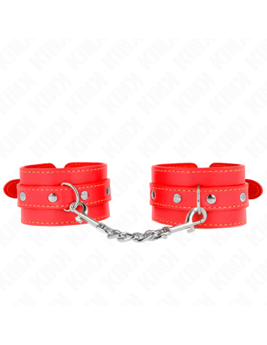 KINK - PLONI RIEŠO ĮRAŠAI, RAUDONI, REGULIUOJAMI 21-33 CM