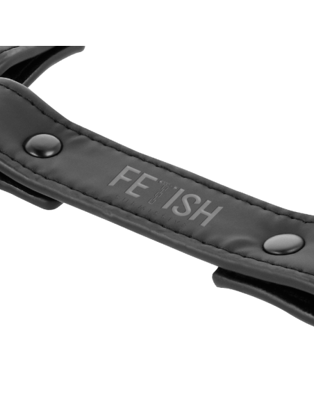 FETISH SUBMISSIVE - VEGAN LEATHER HANDCUFF UNION