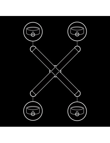 FETISH SUBMISSIVE - VEGAN LEATHER HANDCUFF UNION
