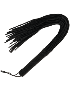 DARKNESS - BLACK BONDAGE WHIP 50CM