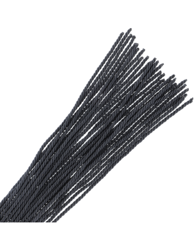 DARKNESS - BLACK BONDAGE WHIP 50CM