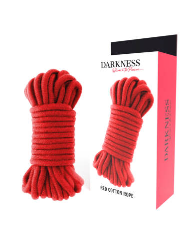 DARKNESS - japoniška virvė 10 m raudona
