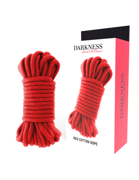 DARKNESS - japoniška virvė 10 m raudona