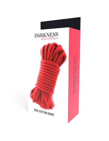DARKNESS - japoniška virvė 10 m raudona