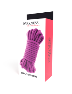 DARKNESS - japoniška virvė 10 m violetinė