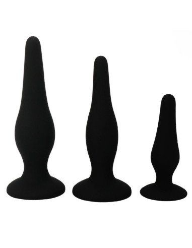 PRETTY LOVE - ANAL PLUGS SILICONE INITIATION KIT