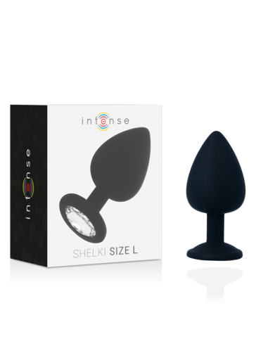 INTENSE - SHELKI L ANAL PLUG BLACK
