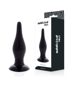 ADDICTED TOYS - ANALINIS KAIŠTIS 14,5 CM JUODAS 2