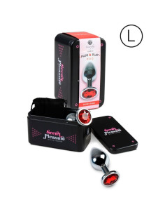 SECRETPLAY - ANAL PLUG SIZE L RED 2