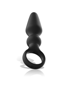 BLACKandSILVER - OZZY POWERFUL SILICONE ANAL PLUG 2