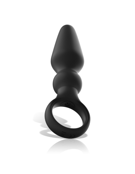BLACKandSILVER - OZZY POWERFUL SILICONE ANAL PLUG