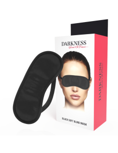 DARKNESS - STRAIGHT BLACK MASK
