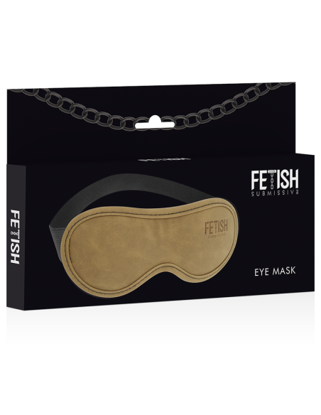 FETISH SUBMISSIVE ORIGENAS - VEGANIŠKA ODINĖ KAUKĖ SU NEOPRENINIU PAMUŠALIU