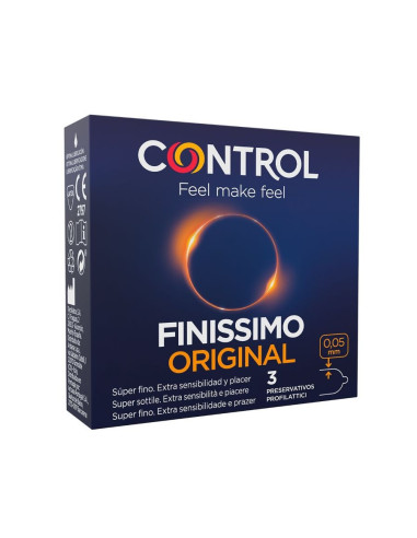 CONTROL - FINISSIMO CONDOMS 3 UNITS