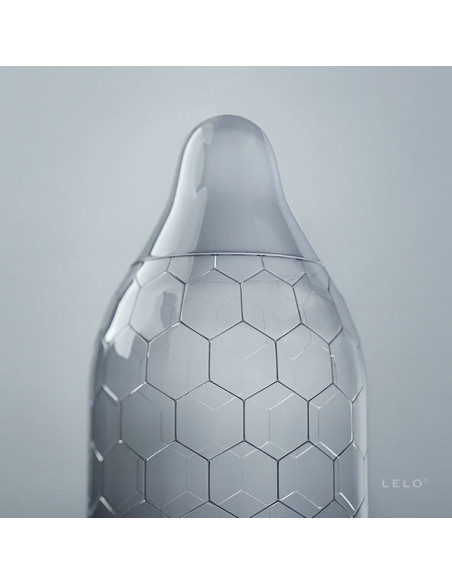 LELO - HEX prezervatyvų dėžutė, 36 vienetai