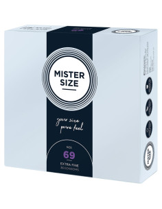 MISTER SIZE - PREZERVATYVAI, XXXL DYDIS, 69 MM (36 VIENETAI) 2