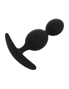 BLACKandSILVER - ORSON PLUG SILICONE 2 ANAL WAVES 9 CM