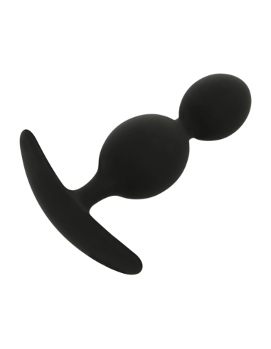BLACKandSILVER - ORSON PLUG SILICONE 2 ANAL WAVES 9 CM