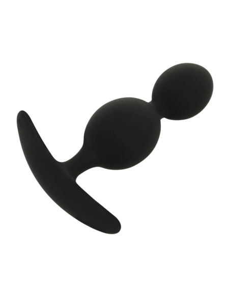 BLACKandSILVER - ORSON PLUG SILICONE 2 ANAL WAVES 9 CM