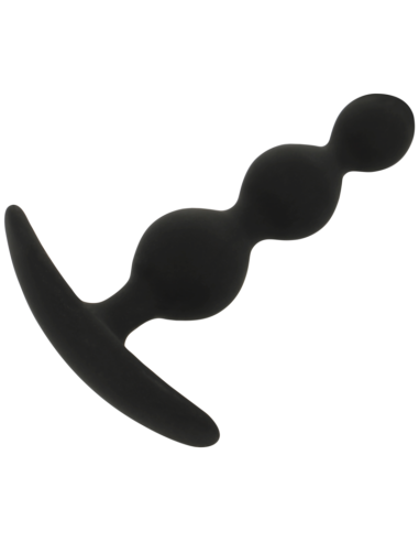BLACKandSILVER - RUPERT analinio kamuoliuko grandinėlė 10 CM