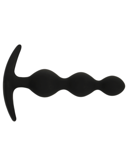 BLACKandSILVER - RUPERT analinio kamuoliuko grandinėlė 10 CM