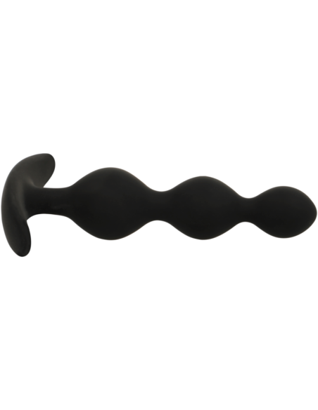 BLACKandSILVER - RUPERT analinio kamuoliuko grandinėlė 10 CM