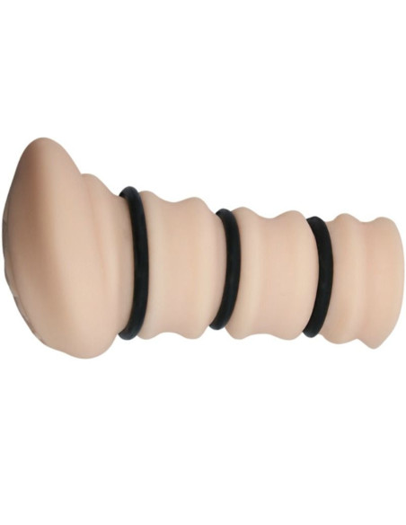 CRAZY BULL - MASTURBADOR WITH RINGS VAGINA MODEL 2