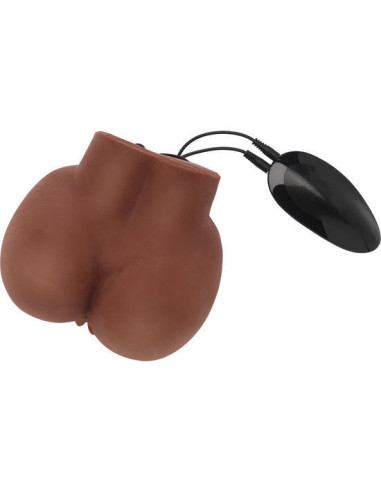 ACT - HOT HONEY RIDER MASTURBATOR WITH VIBRATOR BROWN