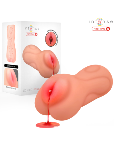 INTENSE FIRST TIME - SOPHIE VIRGIN MASTURBATOR WITH BLEEDING
