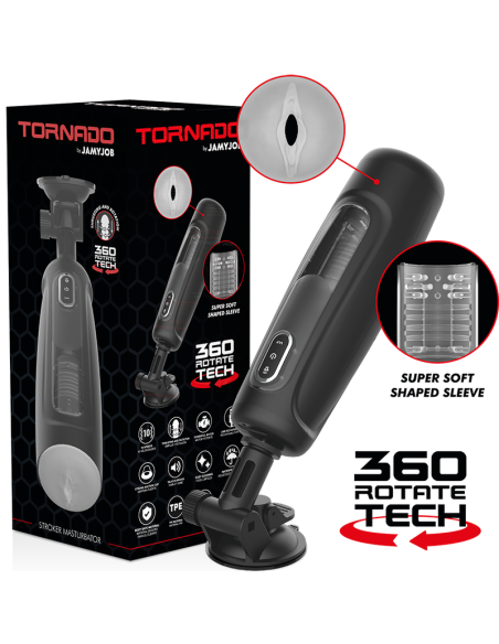JAMYJOB - TORNADO 360° ROTATE TECH STROKER