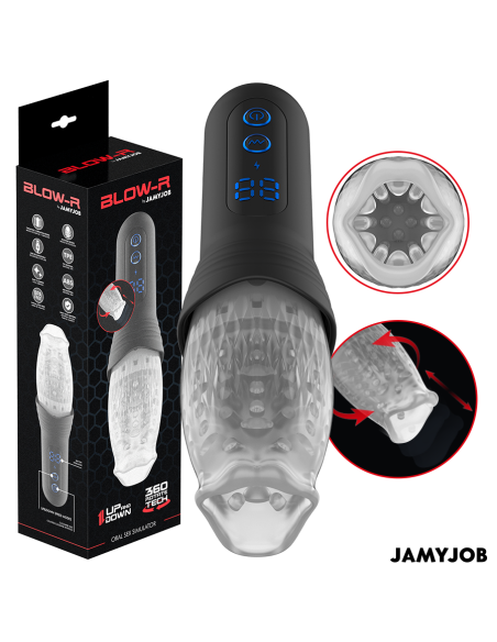 JAMYJOB - SPINJOB 2.0 MASTURBATOR WITH THRUSTING AND ROTATION