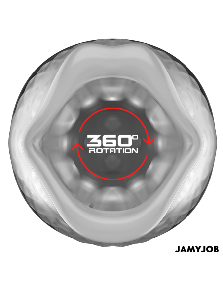 JAMYJOB - SPINJOB 2.0 MASTURBATORAS SU STUMIMO IR SUKIMO FUNKCIJA